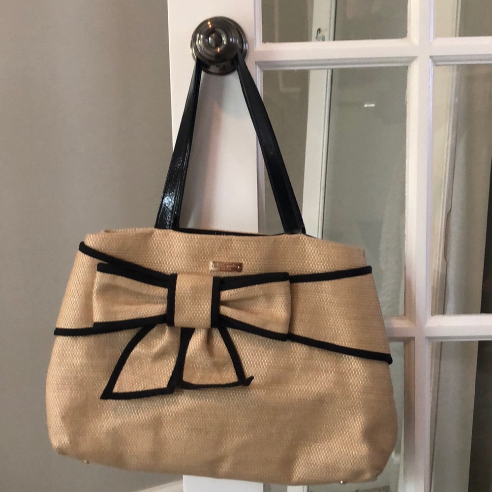 Kate Spade straw bag